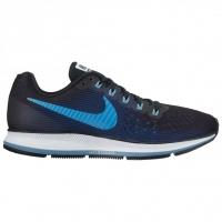 InterSport Nike Womens Air Zoom Pegasus 34 Blue Running Shoes