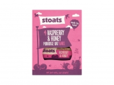 Stoats 4 Porridge Oat Bars £1.99