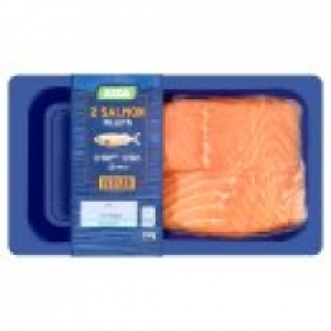 2 Salmon Fillets £3.40
