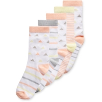 Aldi  Lily & Dan Kids Triangle Pink Socks