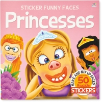 Aldi  Funny Princess Sticker Face Book