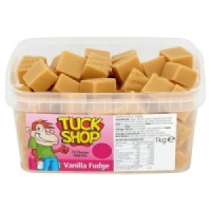 Tuck Shop Vanilla Fudge Tub of 72 £4.74