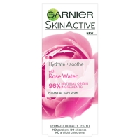 Wilko  Garnier Natural Rose Water Moisturiser Sensitive Skin 50ml