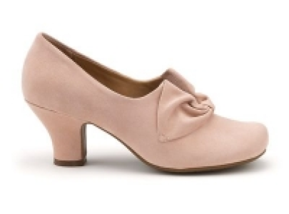 Hotter - Pale pink Donna wide fit court shoes £63.75