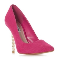 Debenhams  Dune - Pink suede Aspiration court shoes