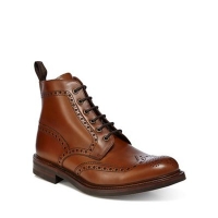 Debenhams  Loake - Tan leather Bedale Goodyear welted sole brogue boo