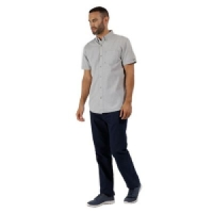 Regatta - Grey Damaro shorts sleeved shirt &pound;17.50