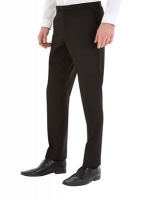 Debenhams  Burton - Black essential slim fit suit trousers