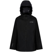 Debenhams  Regatta - Black Gabiel kids waterproof jacket