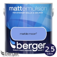 HomeBargains  Berger Matt Emulsion: Marble Moon 2.5L
