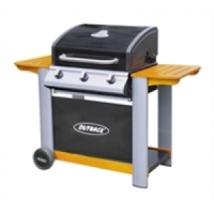 Homebase Outback Outback Hooded 3 Burner Gas BBQ