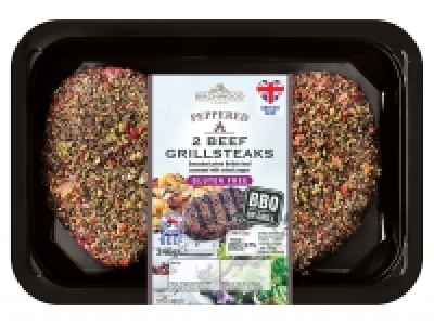Birchwood Farm 2 Peppered Beef Grillsteaks £1.99