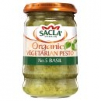 Asda Sacla Organic Basil Pesto