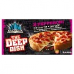 2 Pepperoni Deep Dish Pizzas £1.25