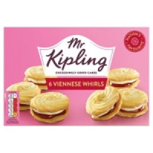 Mr Kipling 6 Viennese Whirls £1.70