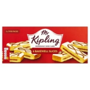 Mr Kipling 6 Bakewell Slices £1.70