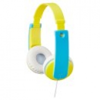 Asda Jvc KD7 Yellow & Turquoise Headphones (HA-KD7-Y-E5)