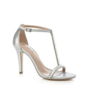 Debenhams  Call It Spring - Silver diamante Jerirwen high stiletto he