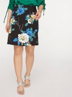 Debenhams  Dorothy Perkins - Petite multi floral print mini skirt