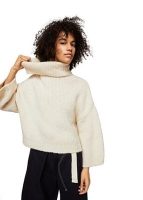 Debenhams  Mango - Beige Pastelis long sleeve sweater