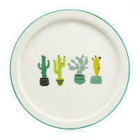 Debenhams  Ben de Lisi Home - Cactus print serving tray