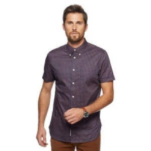 Hammond & Co. by Patrick Grant - Navy paisley print short sl