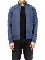Debenhams  Burton - Navy zip-through funnel neck sweatshirt