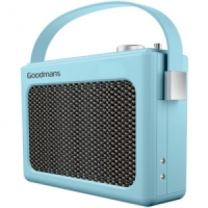 Goodmans Retro DAB Radio w/ Bluetooth - Blue