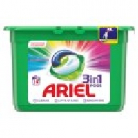 Asda Ariel 3 in 1 Pods Washing Capsules Colour 19 Washes