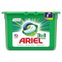 Asda Ariel 3 in 1 Pods Washing Capsules 19 Washes