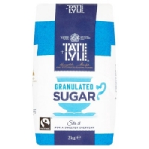 Tate & Lyle Granulated Cane Sugar 2kg