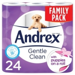 Andrex Puppies on a Roll 24 Rolls