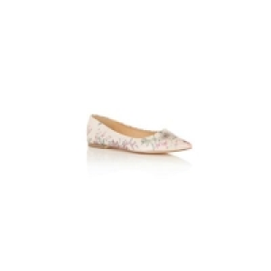 Debenhams  Oasis - Nude secret garden flat points