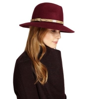 Debenhams  Phase Eight - Port Jessica wool fedora hat