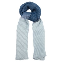 Debenhams  Phase Eight - Navy pleated ombre scarf