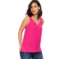 Debenhams  Wallis - Bright pink v-neck camisole top