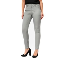 Debenhams  Wallis - Petite grey zip front trousers