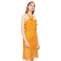 Debenhams  Mango - Orange Port guipure lace dress