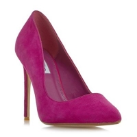 Debenhams  Dune - Pink Amalfie point toe stiletto court shoes