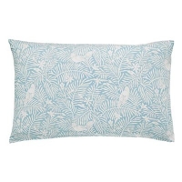 Debenhams  Sanderson - Light blue patterned Dawn Chorus pillow case p