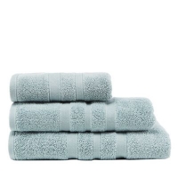 Debenhams  J by Jasper Conran - Aqua textured striped towels
