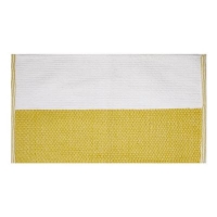 Debenhams  Home Collection - Yellow colour block bath mat