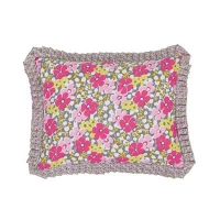 Debenhams  Helena Springfield - Pink polyester and cotton Penny cushi