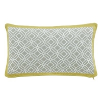 Debenhams  Sanderson - Pale yellow Wisteria Blossom cushion