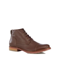 Debenhams  Lotus Since 1759 - Brown leather Wheeler Chukka boots