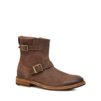 Debenhams  Clarks - Brown leather Clarkdale Cash boots