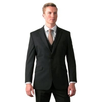 Debenhams  Ben Sherman - Black stripe tailored fit 2 button jacket