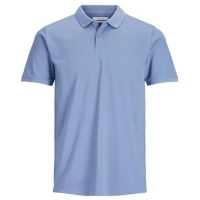 Debenhams  Jack & Jones - Blue Belfast polo shirt