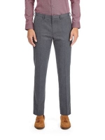 Debenhams  Burton - Grey skinny fit herringbone trousers
