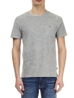 Debenhams  Burton - Grey toweling t-shirt